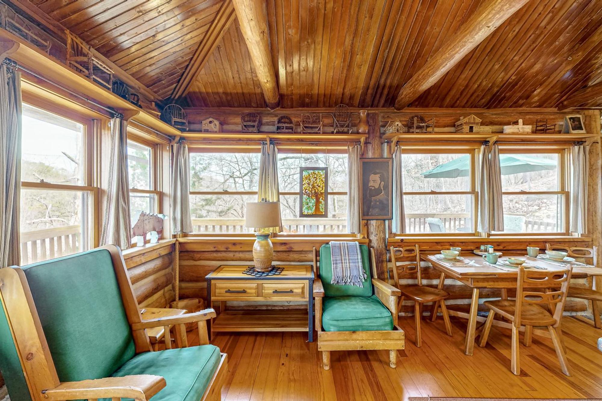 Lake Lucerne - Treehouse Cabin #01 Eureka Springs Extérieur photo